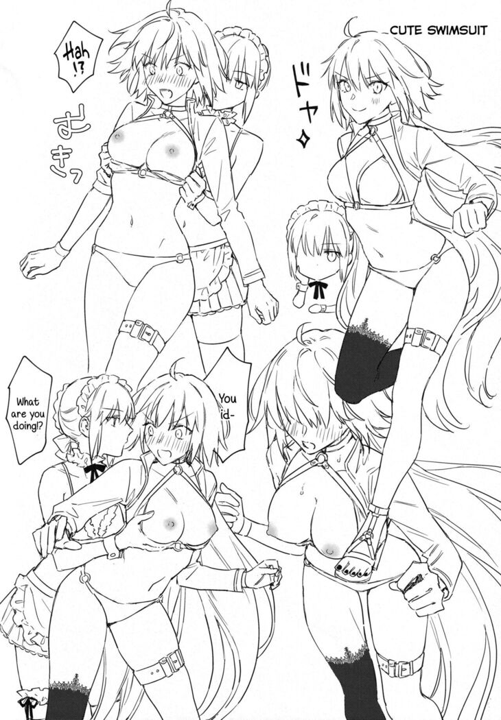 Artoria Alter x Jeanne Alter Sairokushuu