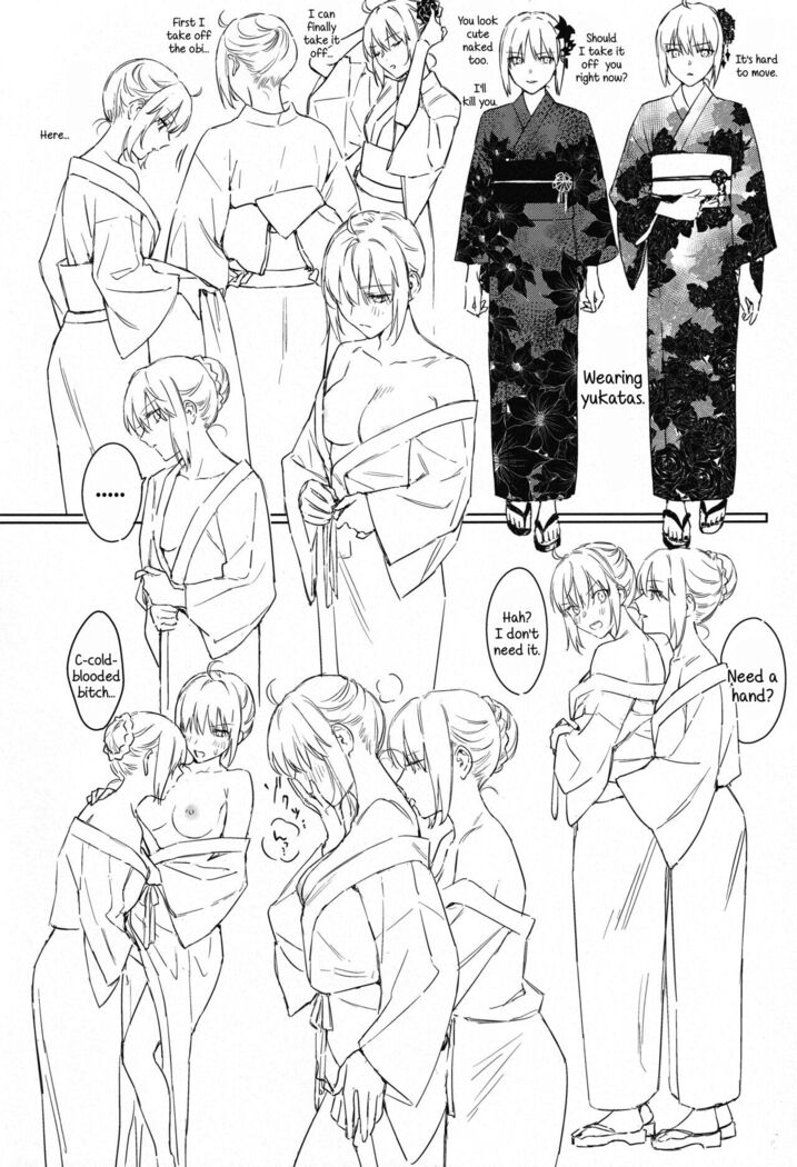Artoria Alter x Jeanne Alter Sairokushuu