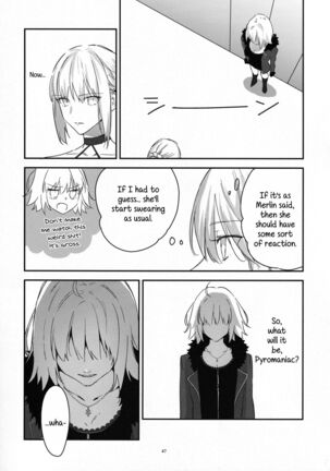 Artoria Alter x Jeanne Alter Sairokushuu Page #47