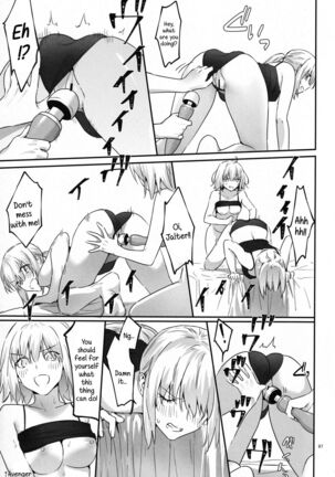 Artoria Alter x Jeanne Alter Sairokushuu Page #97