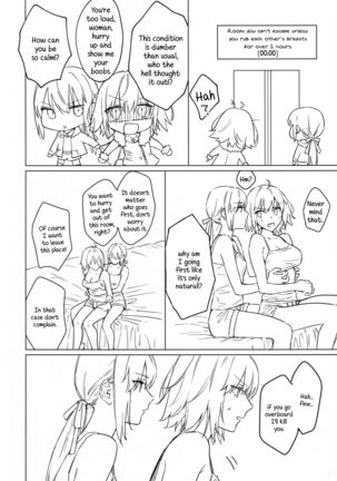Artoria Alter x Jeanne Alter Sairokushuu Page #106