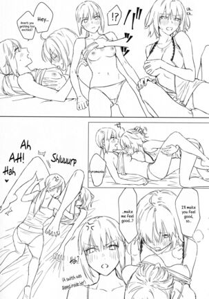 Artoria Alter x Jeanne Alter Sairokushuu Page #127