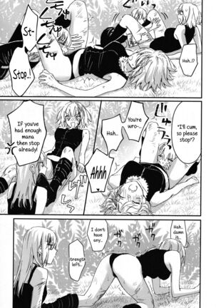 Artoria Alter x Jeanne Alter Sairokushuu Page #157