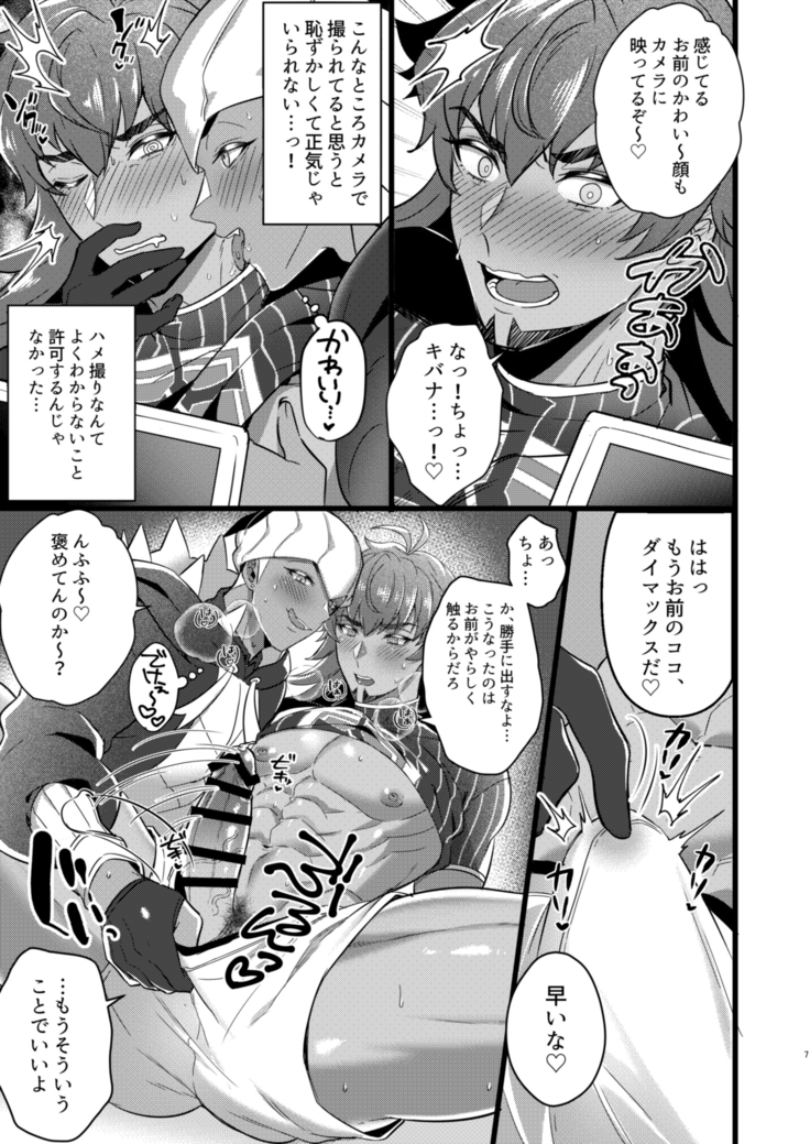 ダ●テとキ●ナがハメ撮りSEXするだけの本