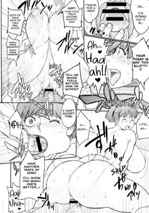 Momoko no Diet Sakusen + Momoko-chan Kiki Ippatsu!! | Momoko's Diet Strategy + Momoko-chan's Close Call!! Page #17