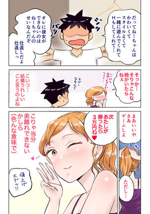 Nee-chan to Game Taiketsu de Ecchi na Onegaishitemita Page #50