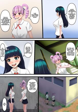 Futanari Joshi ga Futanari Joshi ni Seme rareru | Futa Girl Gets Fucked By Another Futa Girl - Page 5