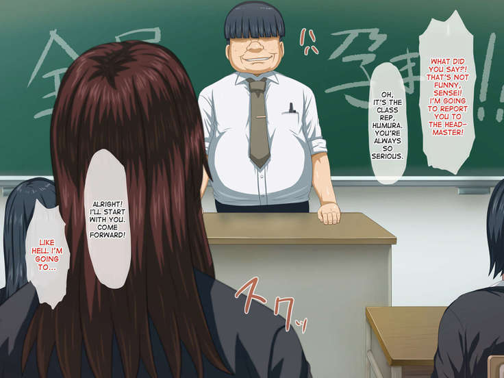 The Disgusting Teacher Used Hypnosis to Impregnate all the Girls in Class!