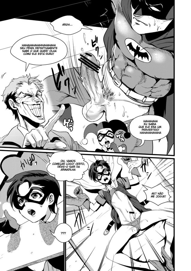 [Kuzuya (Toshiyuki)] Torokeru Okusuri (Batman) [Portuguese-BR] [Digital]