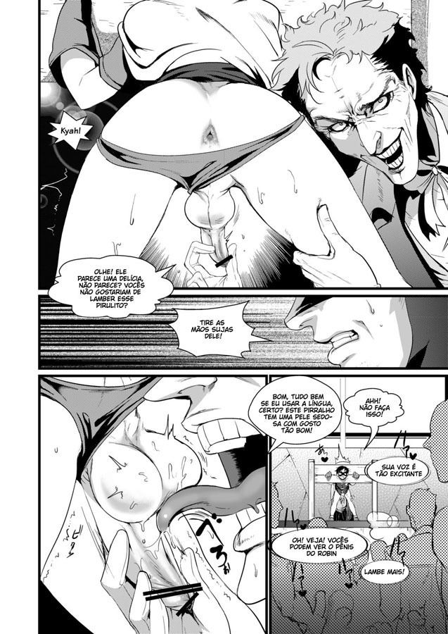 [Kuzuya (Toshiyuki)] Torokeru Okusuri (Batman) [Portuguese-BR] [Digital]
