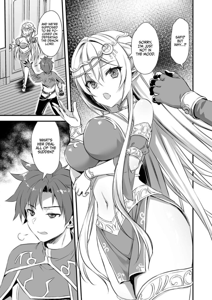 Isekai Elf Hatsujou no Magan 4 ~Seishou Netori Hen~ | Eyeing the Hot Elf in Another World 4