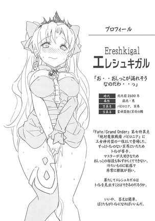 Toile no Yarikata o Shiranai Ereshkigal-chan