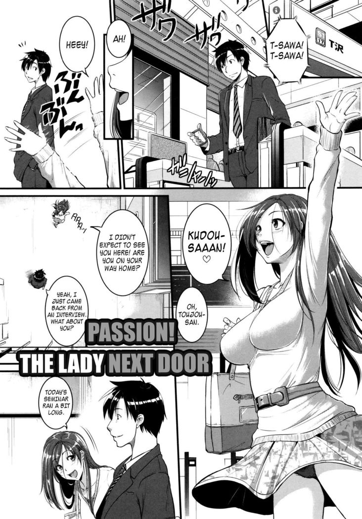 Aibenki Tonari no Dosukebe Onee-san | The Lady Next Door Ch. 1-3  =TLL+LWB=