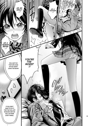 Umi-chan no Kutsujoku | Umi-chan's Humiliation Page #8