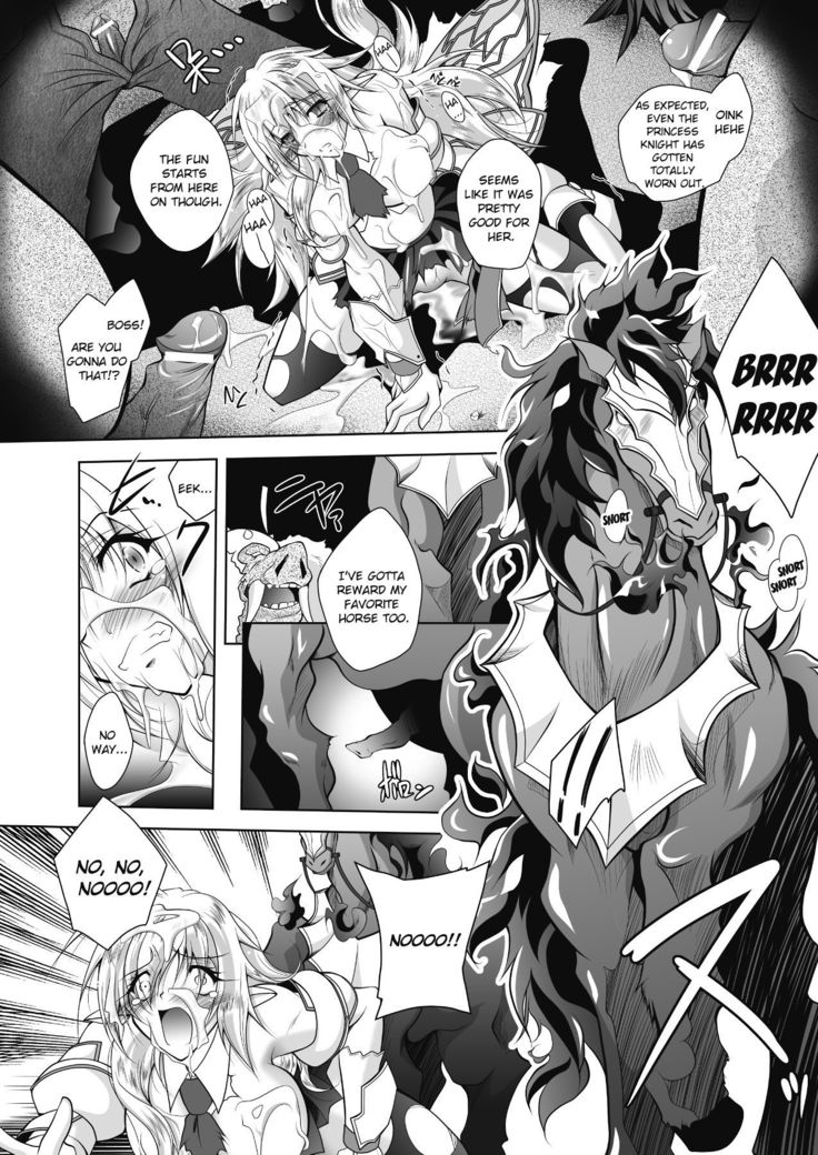 Juuyoku ni Kegareta Erufu Hime Kishi Sefiria | An Elf Sullied by Bestial Lust Princess Knight Sefiria