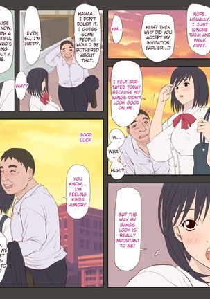 Bonyuu Musume to Oji-san no Hatsutaiken | First Time Between Lactating Girl and Old Man Page #13