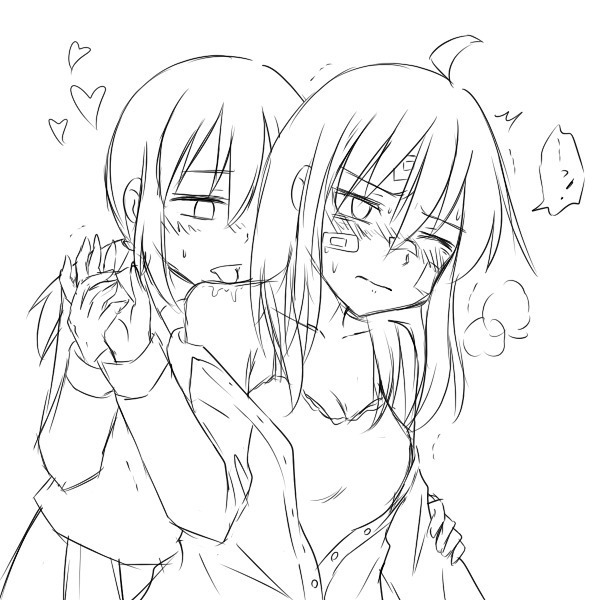 yandere JC to aisare JK | 얀데레 여중생과 사랑받는 여고생