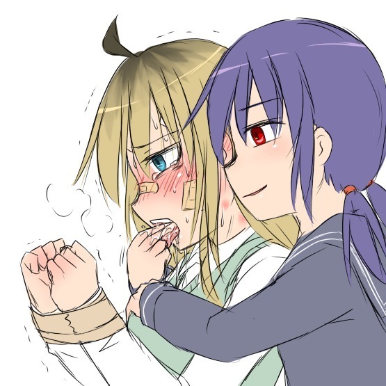 yandere JC to aisare JK | 얀데레 여중생과 사랑받는 여고생