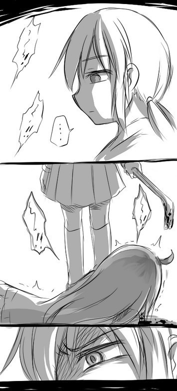 yandere JC to aisare JK | 얀데레 여중생과 사랑받는 여고생