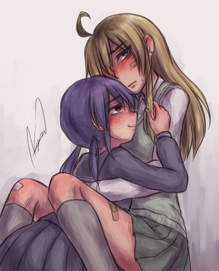 yandere JC to aisare JK | 얀데레 여중생과 사랑받는 여고생