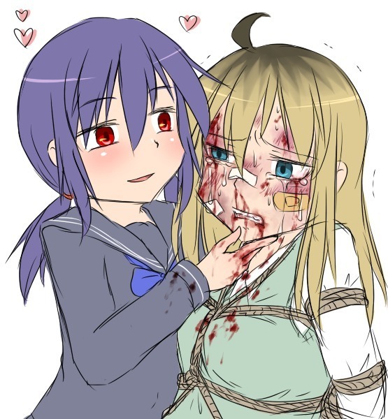yandere JC to aisare JK | 얀데레 여중생과 사랑받는 여고생