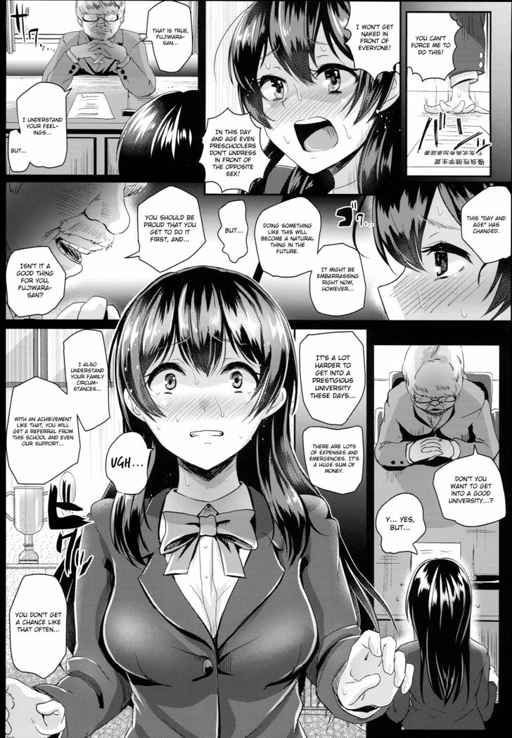 Sei no Mohan! ~Zenra Choukai Hen~ | Sex Model! ~Nude Morning Assembly Chapter~