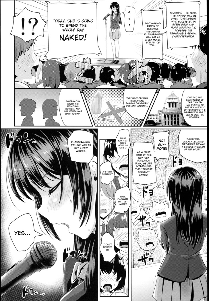 Sei no Mohan! ~Zenra Choukai Hen~ | Sex Model! ~Nude Morning Assembly Chapter~