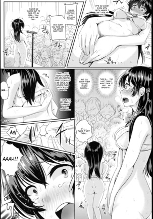 Sei no Mohan! ~Zenra Choukai Hen~ | Sex Model! ~Nude Morning Assembly Chapter~ Page #14