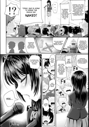Sei no Mohan! ~Zenra Choukai Hen~ | Sex Model! ~Nude Morning Assembly Chapter~