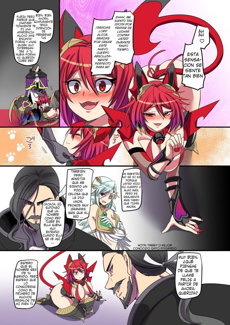 Juunishin Tiger Red ~Otosare Yuganda Seigi no Yukukata~