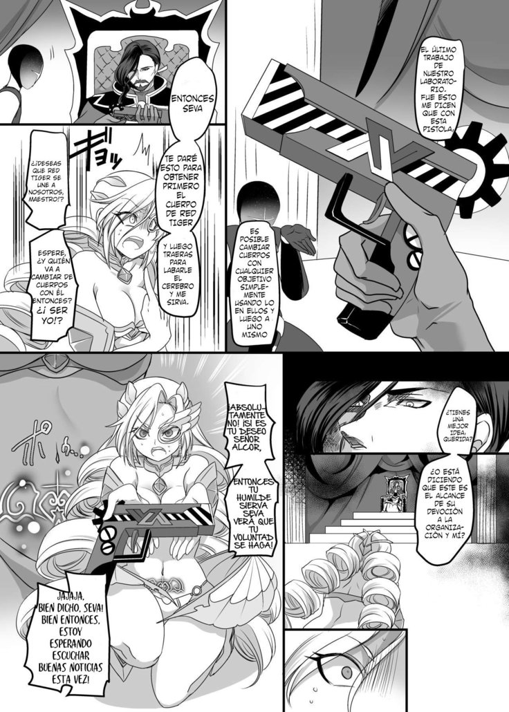 Juunishin Tiger Red ~Otosare Yuganda Seigi no Yukukata~