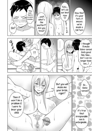 Ushi Chichi Keine-sensei "de" Seikyouiku | Cowtits Keine-sensei Page #21