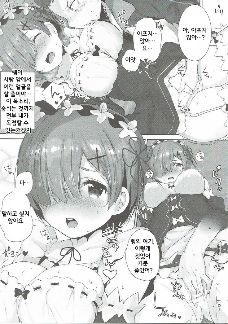 Rem no Ecchi na Nayami o Kaiketsu shitekudasai