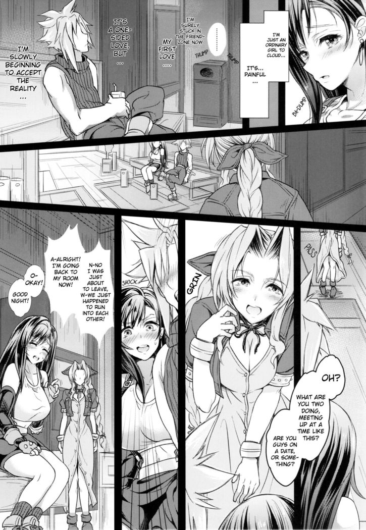 Futanari Doutei Tifa San -Junjou- Inran Mesuchinpo Kairaku Ochi + Paper