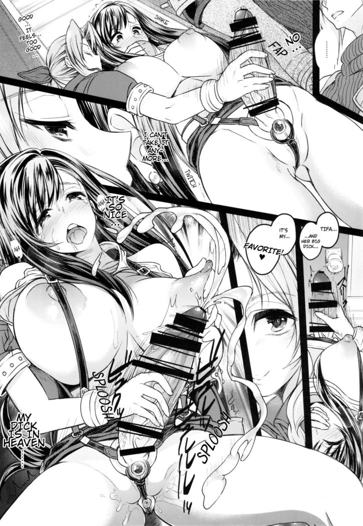 Futanari Doutei Tifa San -Junjou- Inran Mesuchinpo Kairaku Ochi + Paper