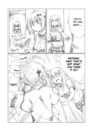 Ah Satania-san, Watashi wa mou Tamarimasen!! - Page 2