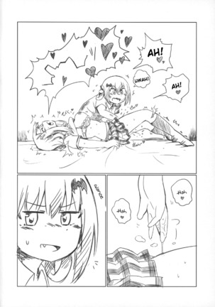 Ah Satania-san, Watashi wa mou Tamarimasen!! Page #9