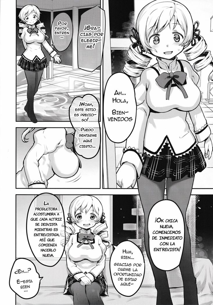 Shiritsu Mitakihara Chuugaku 3-nensei Tomoe Mami Hentai AV Debut | Kinky Porn Movie Debut of Mami Tomoe, 3rd year in Mitakihara Private Middle School