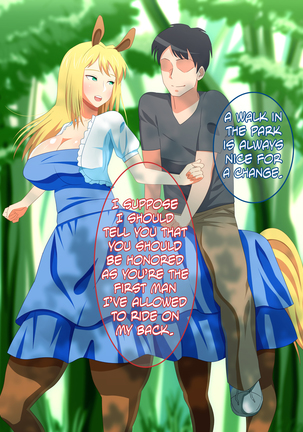 Centaur Yome! Tsundere Bakunyuu Jinba Musume ni Tanetsuke Seikatsu - Page 31