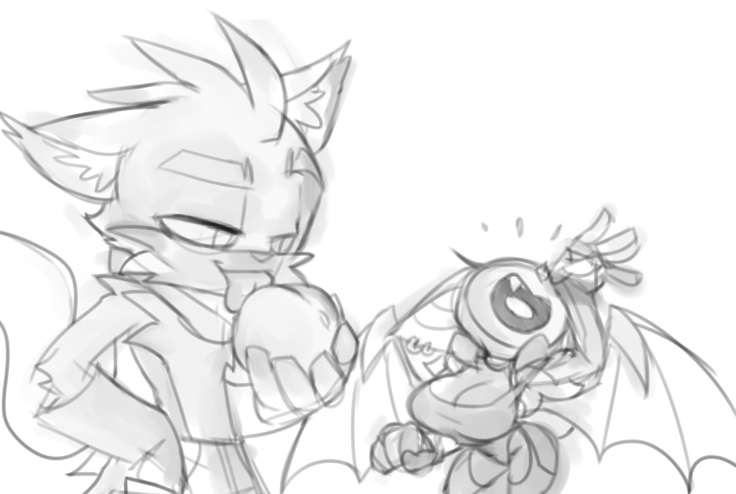 Rouge x Tails