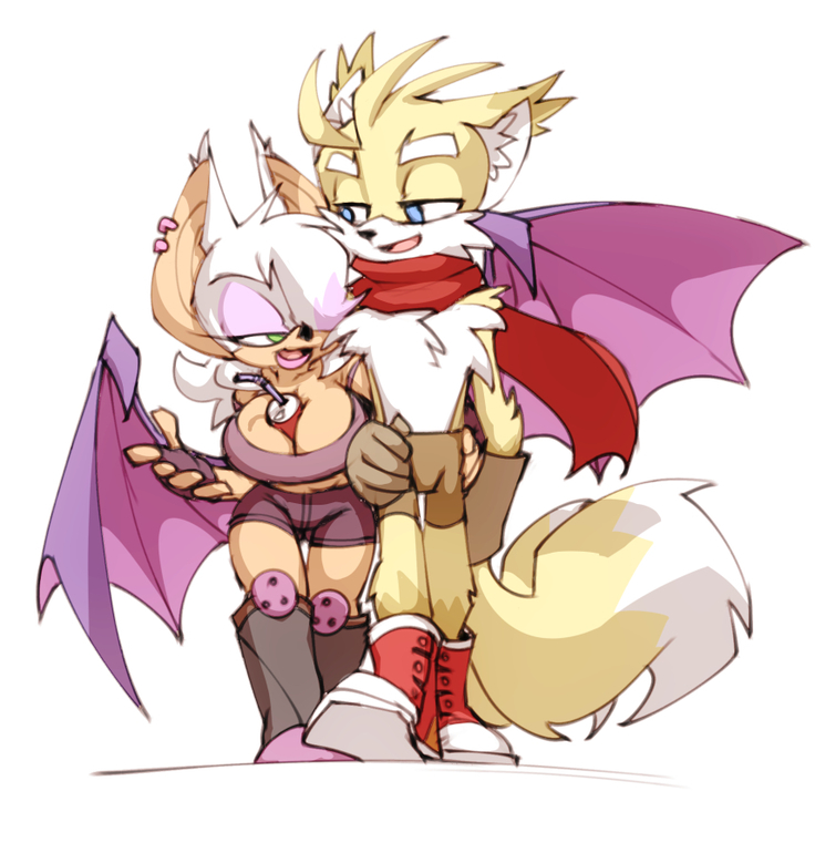 Rouge x Tails