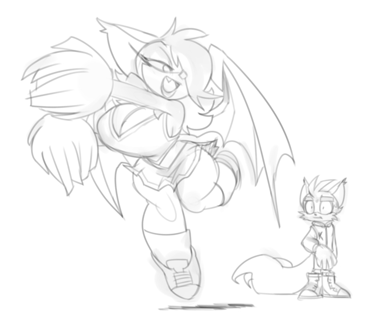Rouge x Tails