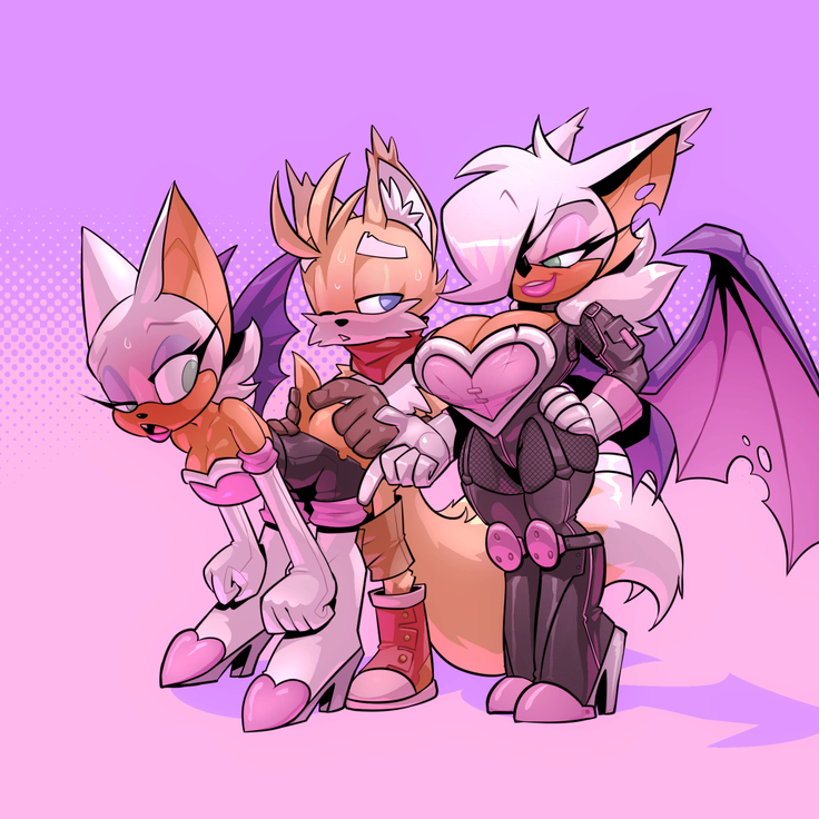 Rouge x Tails