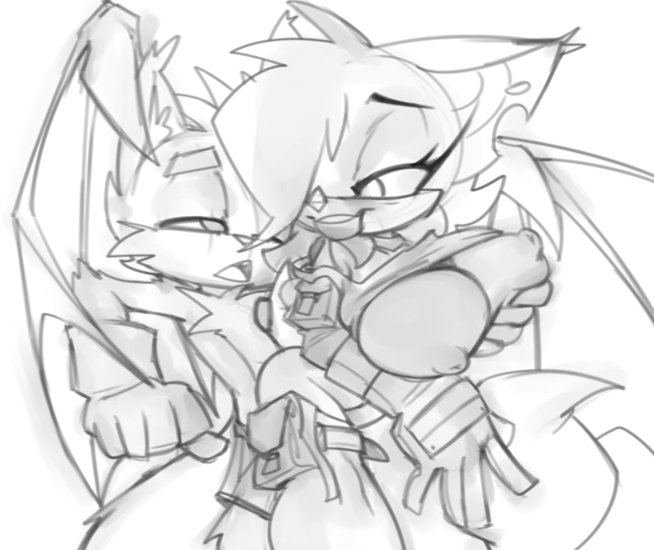 Rouge x Tails