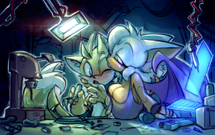 Rouge x Tails