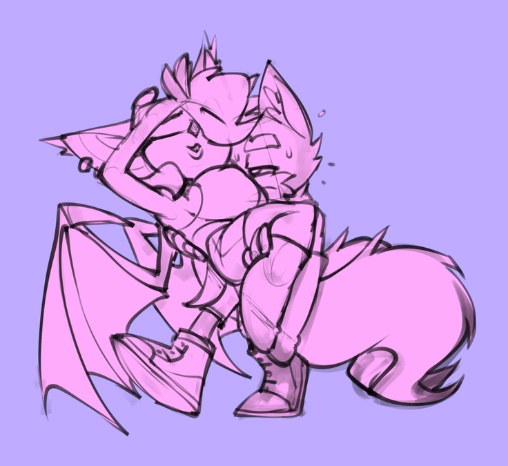 Rouge x Tails