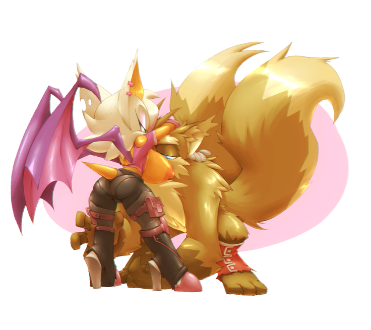 Rouge x Tails