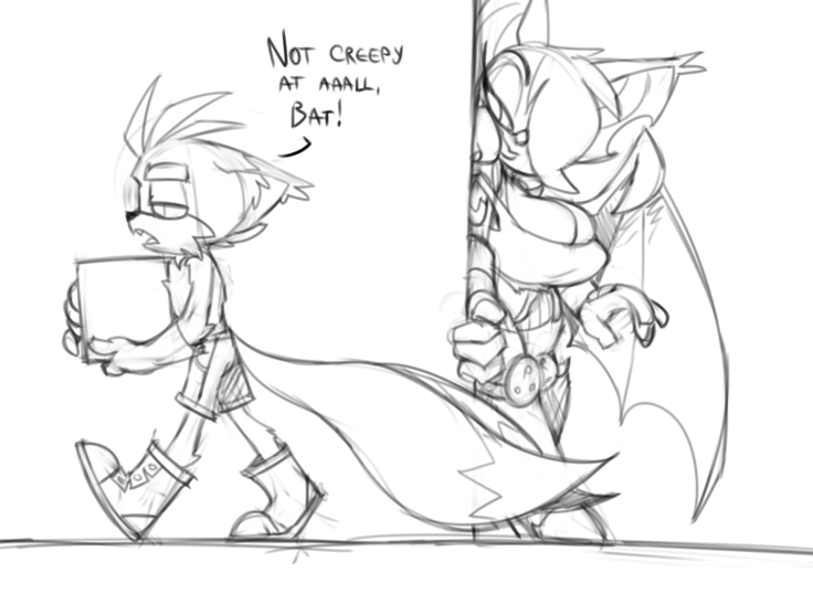 Rouge x Tails