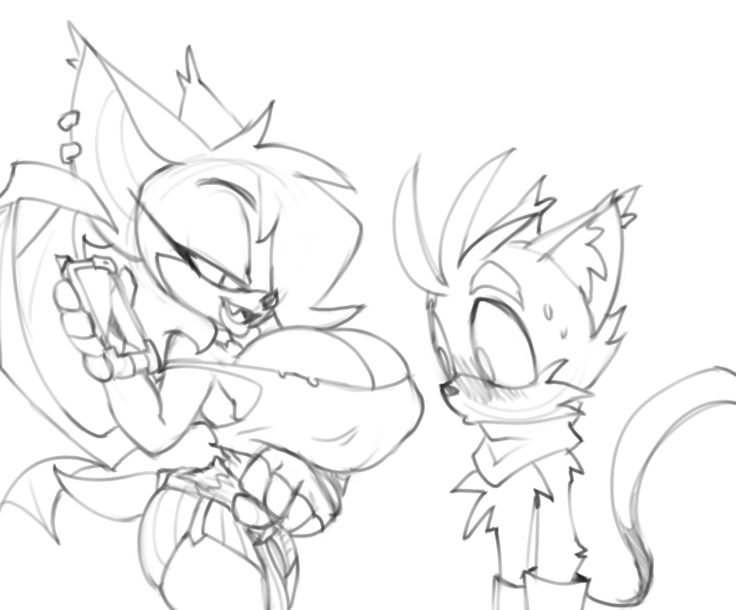 Rouge x Tails