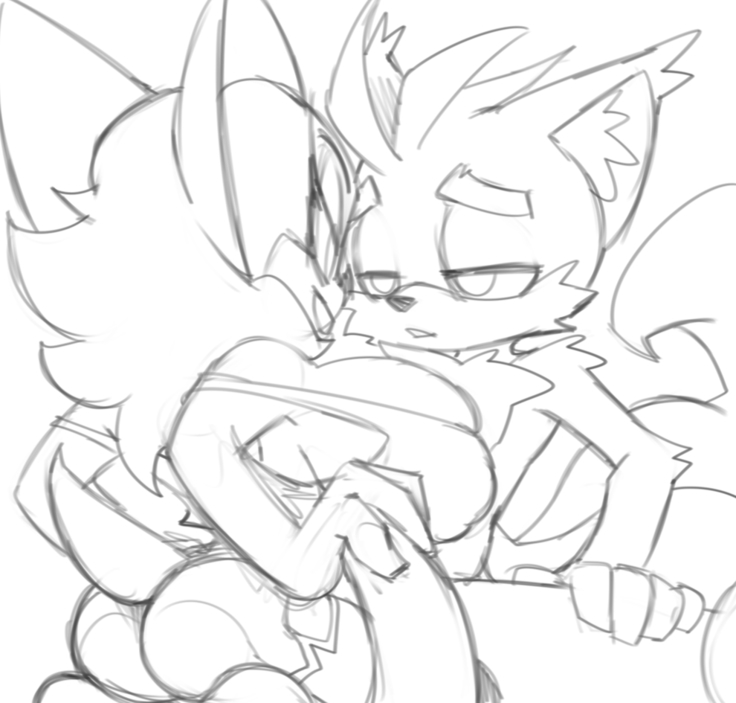 Rouge x Tails